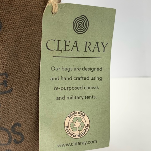 Wine Bag From Repurposed Military Tent - Picture 3 of 7